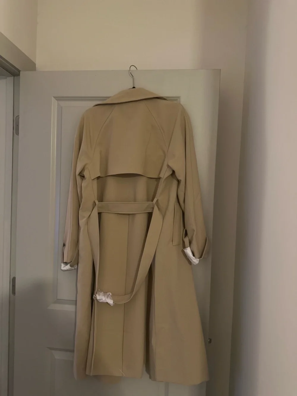 OAK + FORT Oversized Trench Coat - Picture 3 of 4